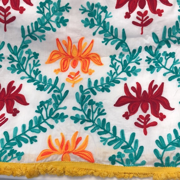 Pure Nordic Swimsuit Coverup Sundress with Floral Embroidery NWT - Picture 5 of 11